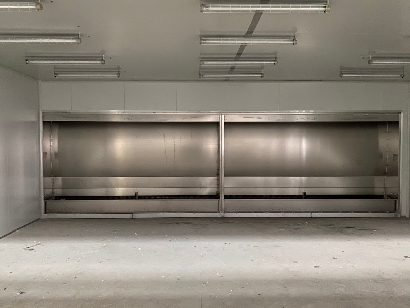 Cabina de pintura en aerosol para muebles (tipo cortina de agua)